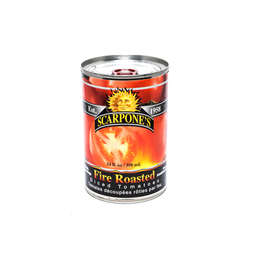 Scarpone’s Fire Roasted Diced Tomatoes