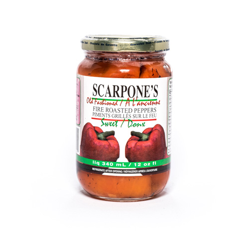 Scarpone’s Fire Roasted Sweet Red Peppers