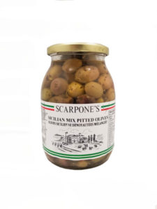 Scarpone's Sicilian Mix Pitted Olives